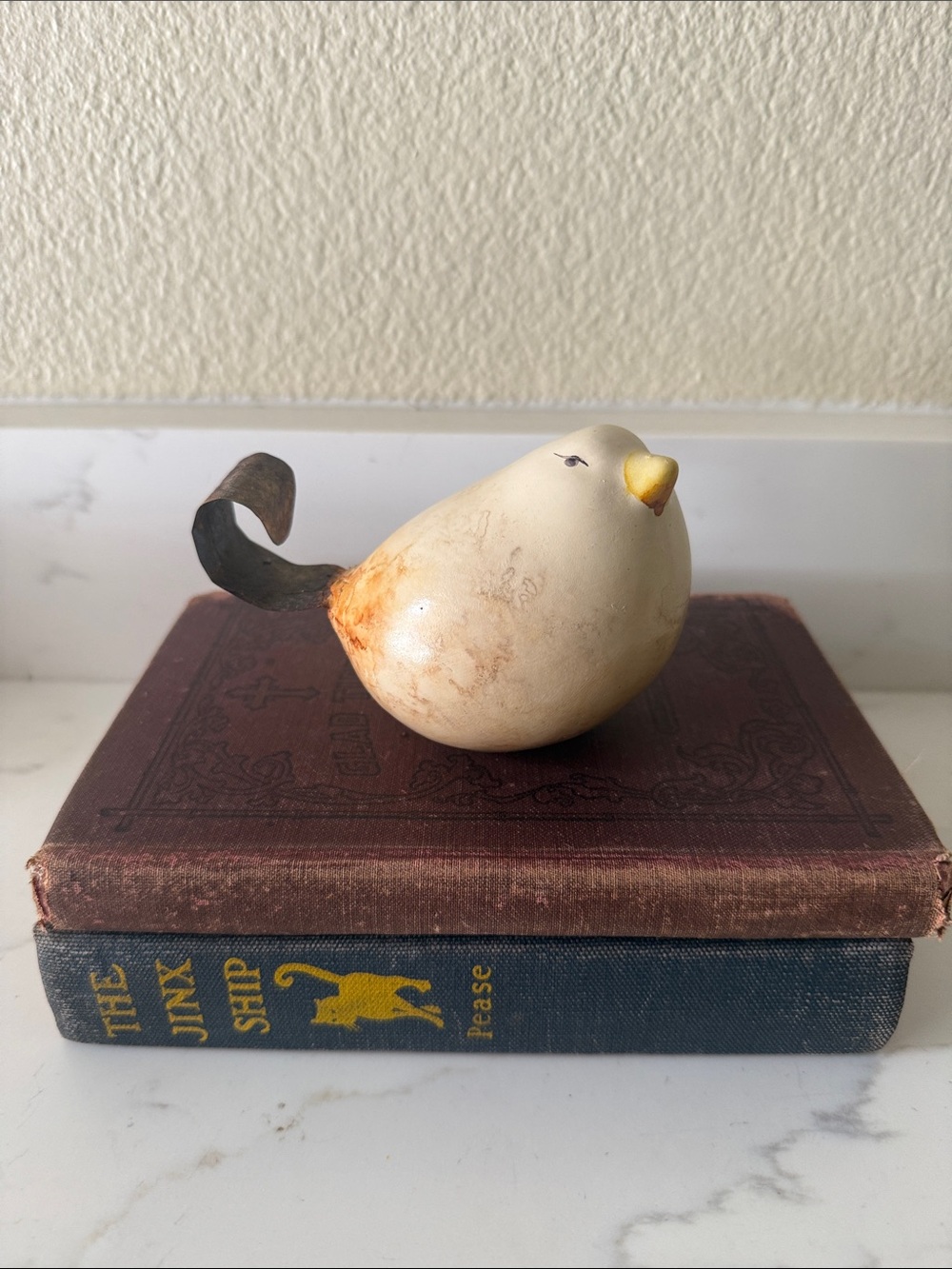 Vintage Mexican Loretta Bertoli Decorative Ceramic Bird Figure